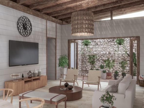 2BR Single Family home at Aruna Belize Interior