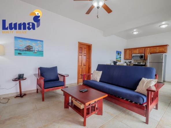 Top Floor 1BR/1BA Condo for Sale in Ambergris Caye