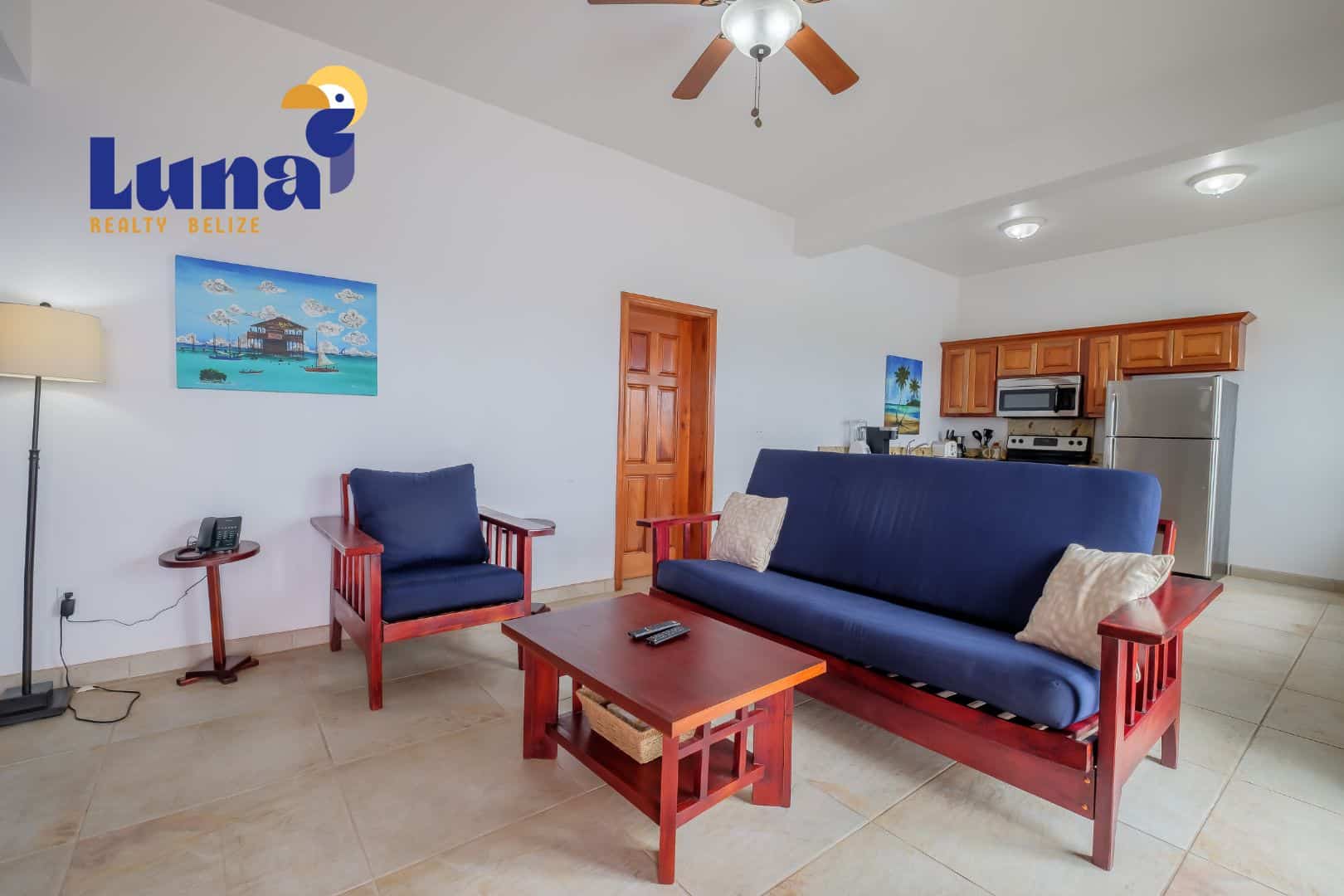 Top Floor 1BR/1BA Condo for Sale in Ambergris Caye