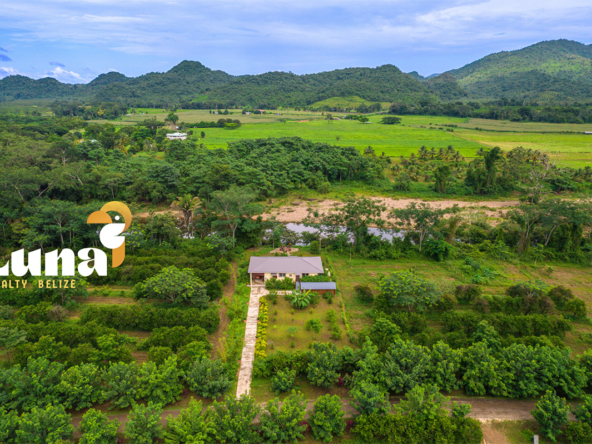 Sleeping giant - drone and river