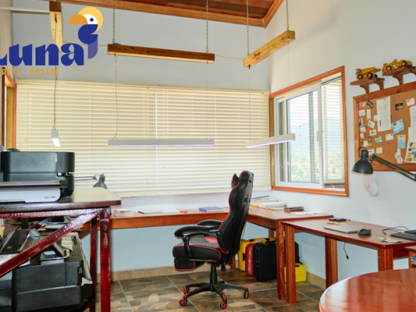 River Front 2BR/2BA home for Sale in Cayo Living Room