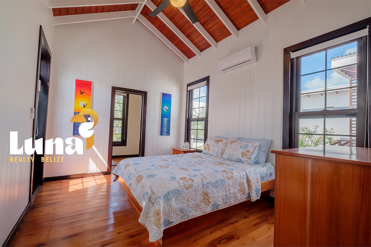 Canal-Front Homes for Sale in Ambergris Caye - Bed Room