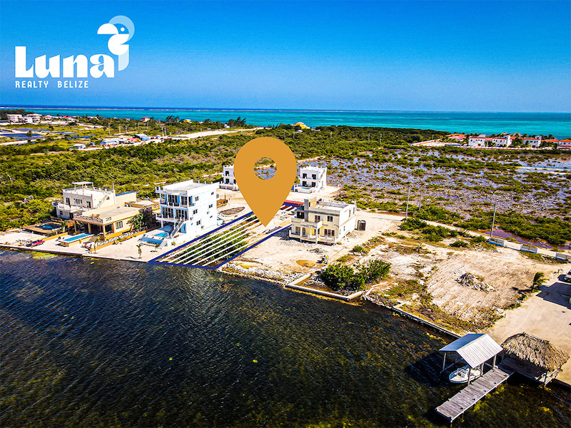 Tarpon Bay Waterfront Home Site in Ambergris Caye