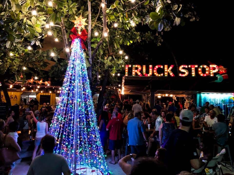 Truckstop Tree Lighting