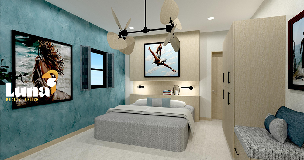 1BR - bedroom - Turquoise Seas