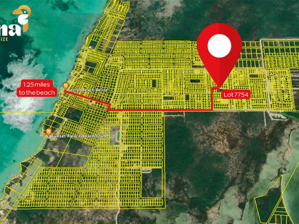 Secret Beach Special - Grand Belizean Estates Offering Owner Financing – Parcel 7754