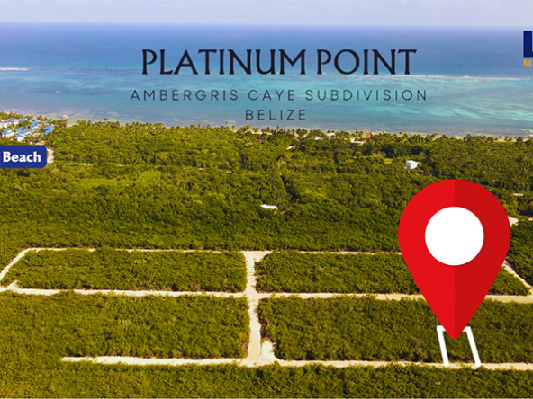 Land for Sale in Ambergris Caye -Platinum Point Lot #20