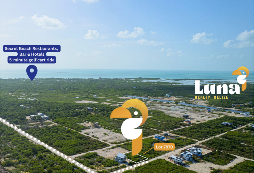Secret Beach Lot in Grand Belizean Estates #7870 – Road Access