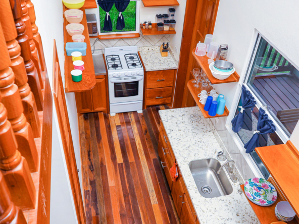 Casa Tamalio - Kitchen from above