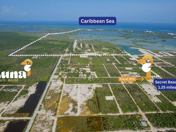 Secret Beach Lot for Sale in Grand Belizean Estates