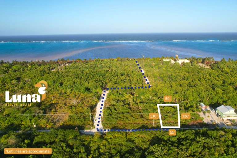 Habaneros Lot with 70% Financing – Only 850 Feet from the Caribbean Sea!  – Lot #5 (Parcel 18869)