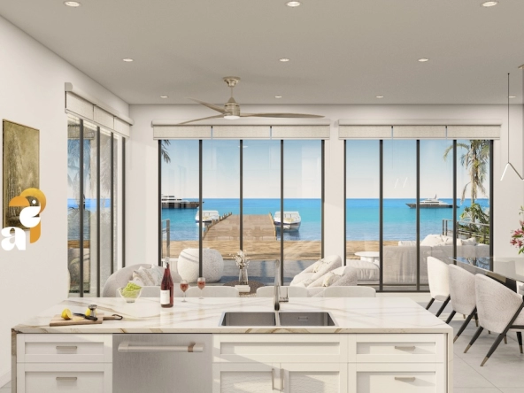 NEW CONSTRUCTION - 3BR/3BA Caribbean-Front Home in Stingray Reef