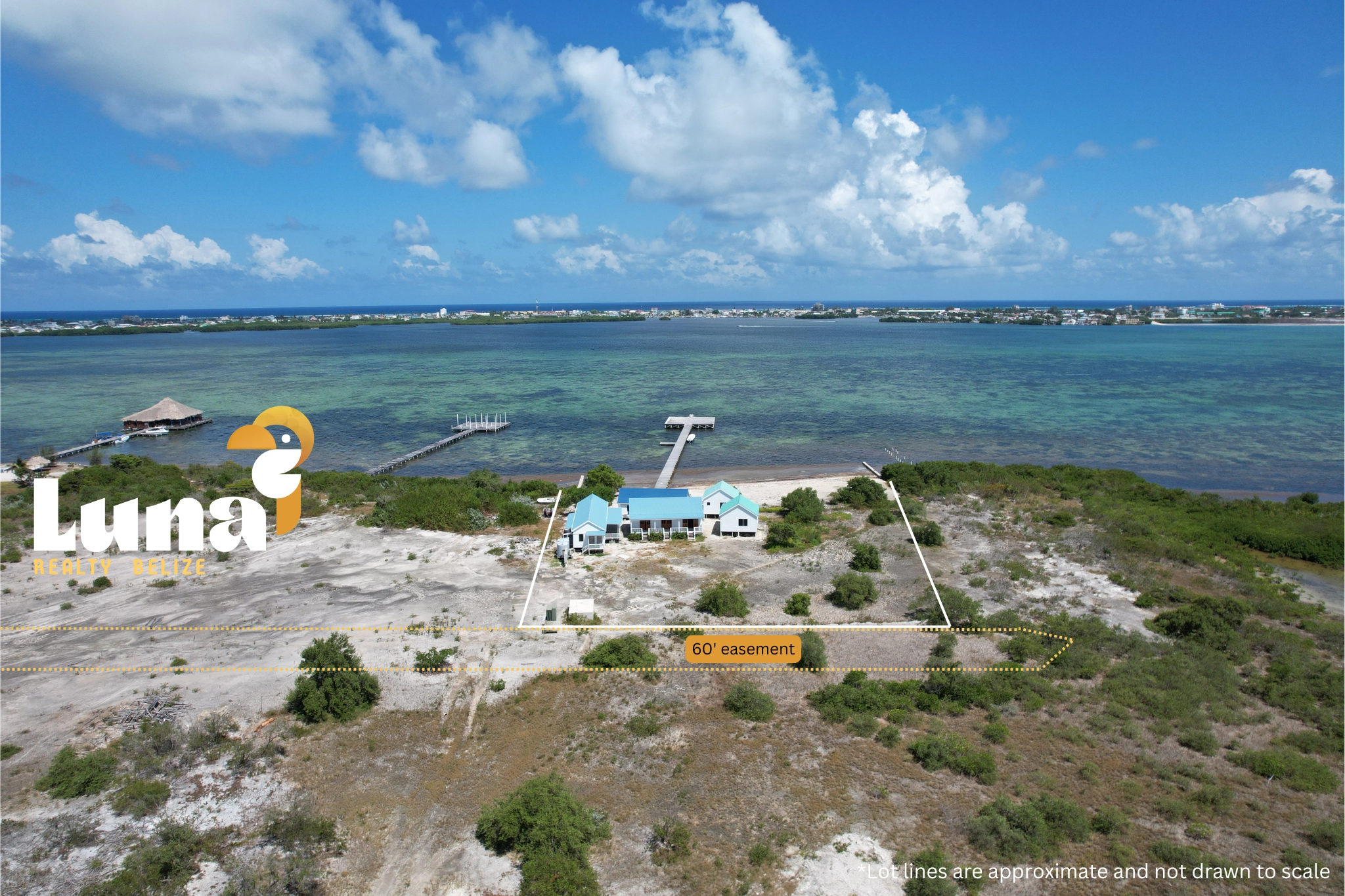 3. Serenity Bay from West - to town