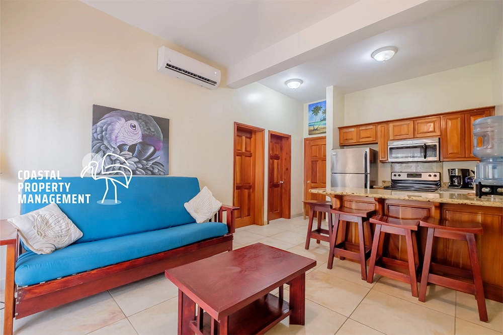 E202 living room and kitchen
