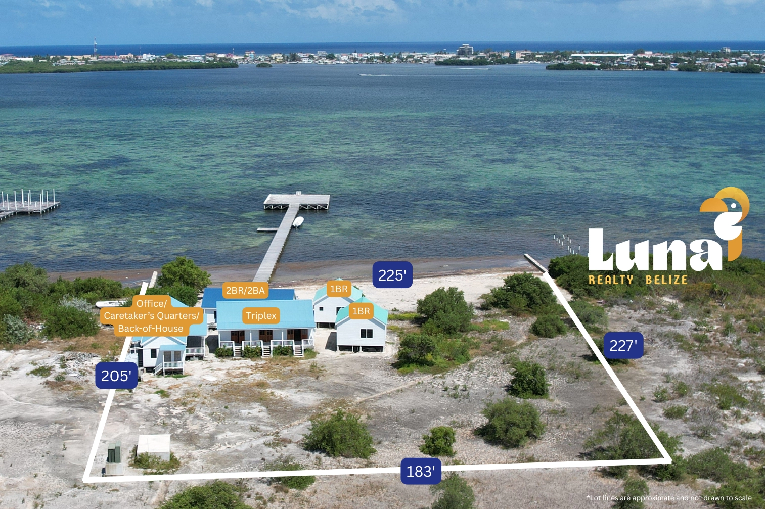5. Serenity Bay from West - close