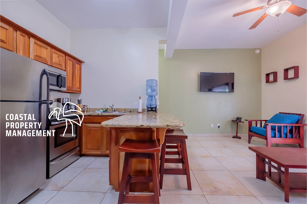 Furnished Condo for rent kitchen view
