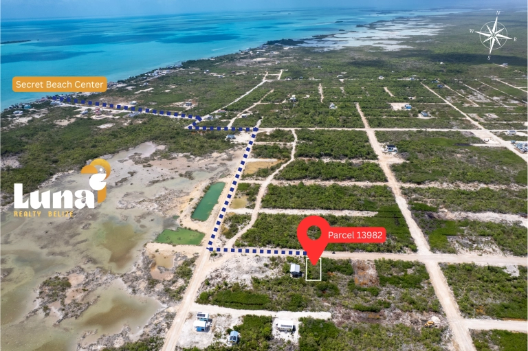 Build Your Dream Getaway Near Secret Beach – West Caye  Lot 13982