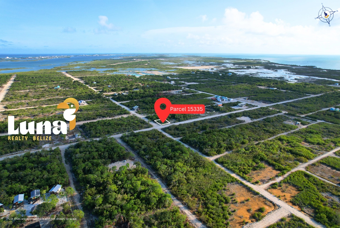 Corner Lot in West Caye on Main Road in Secret Beach! - Parcel 15335
