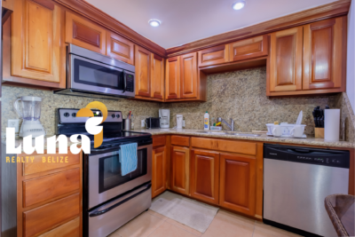 PRICE REDUCED! Grand Baymen A301 – 1BR Condo with Sunset Views in San Pedro, Belize