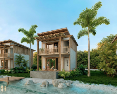 Torana: Double Floor Duplex with Pool & Canal-front Views at Aruna Villas Belize