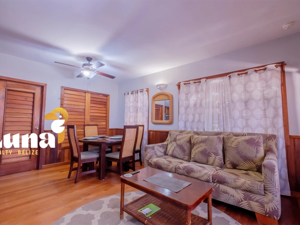 E1 Villas at Island Bonita - living room and dining area