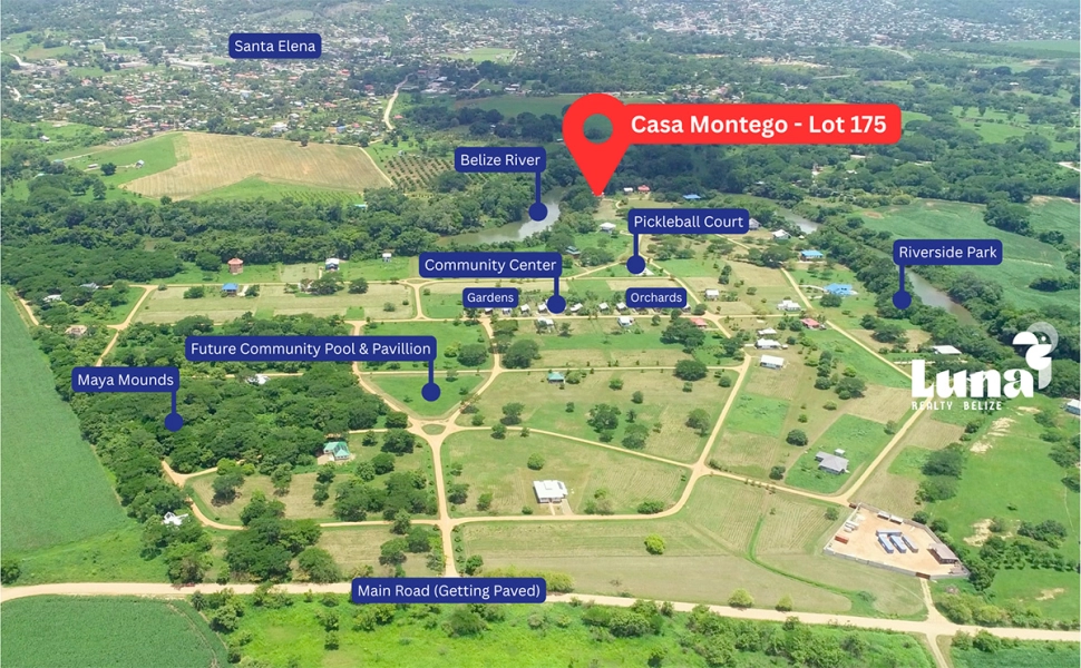 Casa Montego – Unique Riverfront 2BR/1.5BA Home in Carmelita Gardens – Lot 175