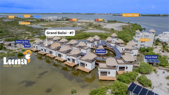 Grand Balisi #7 – Over-the-Water Tiny Home on Ambergris Caye