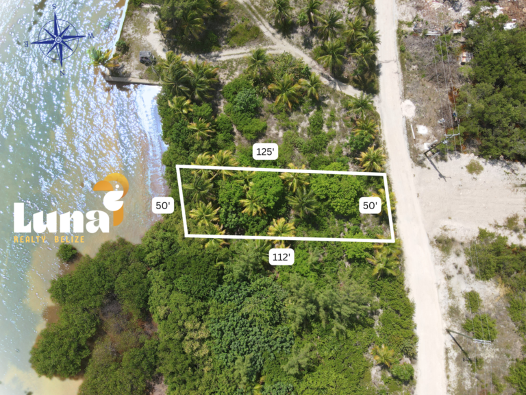 Ambergris Caye Beachfront Lot for Sale