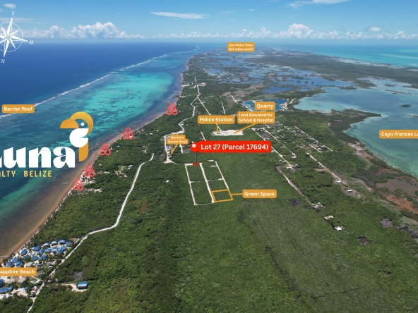 Platinum Point Corner Lot for sale in Belize