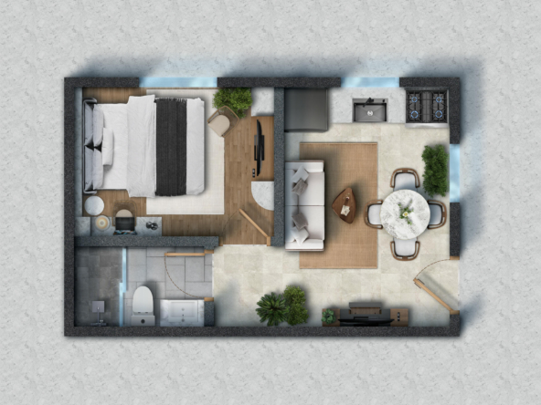 Brand new 1BR Condo for Sale in Ambergris Caye Belize