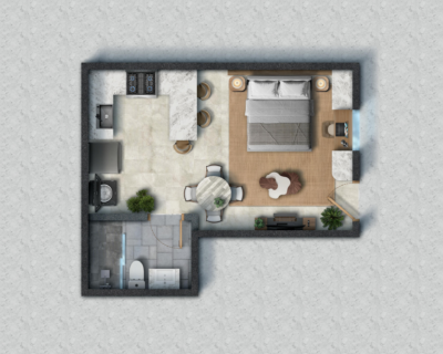 Sol Suites – Studio Model with 75% financing – New Construction