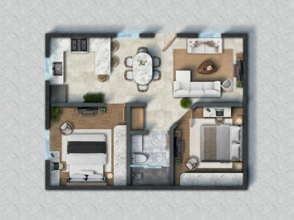 Affordable 2BR Condo for Sale with 75% Financing