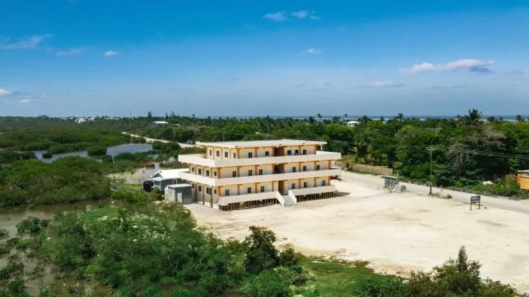 Sol Suites Building Facade - Affordable Condos in Belize