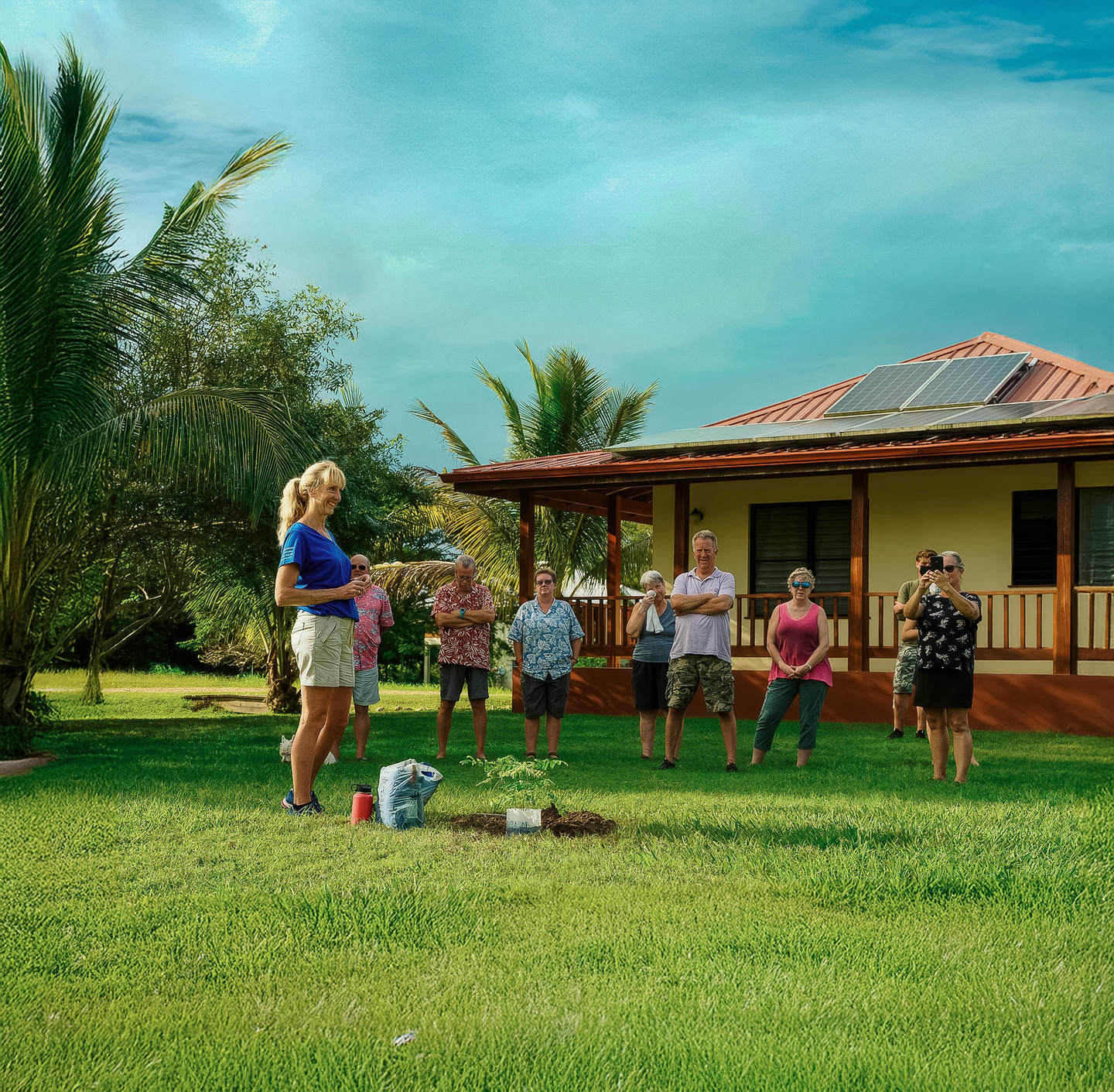 Community recreational activites are quite green, featuring gardening, bike rides, swimming or rafting in the Belize River, fishing, and more. Community recreational activites are quite green, featuring gardening, bike rides, swimming or rafting in the Belize River, fishing, and more.