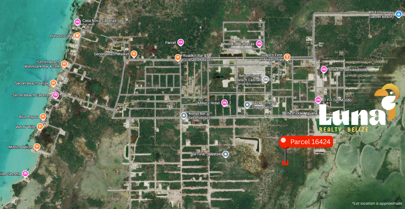 Affordable Secret Beach lot for sale