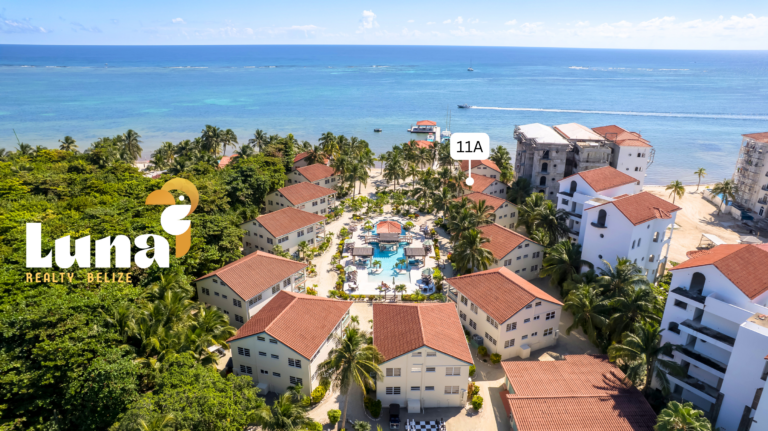 Belizean Shores Resort – Unit 11A, Ground Floor with Direct Waterview