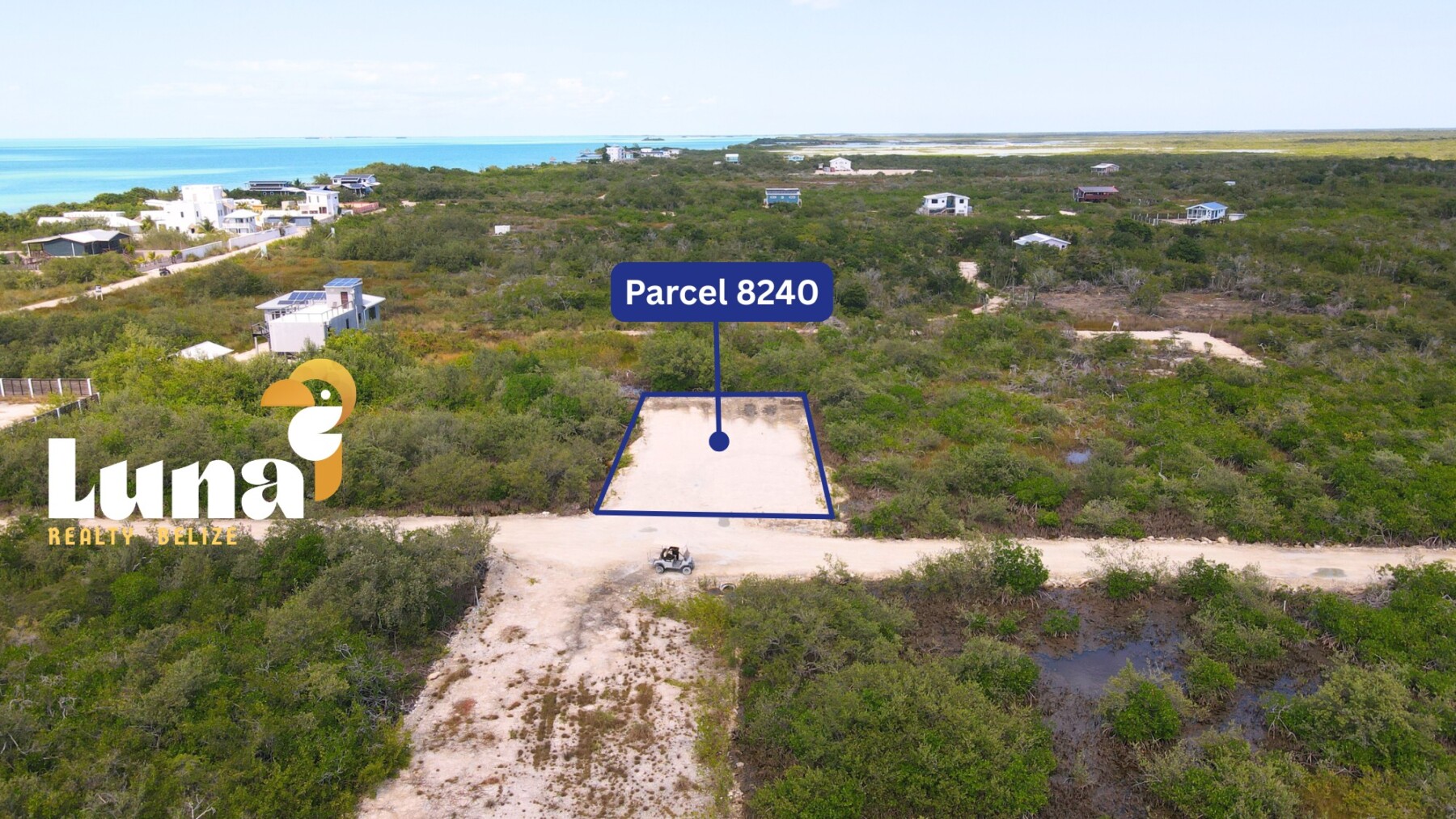 Parcel 8240 Land for Sale in Secret Beach with Financing on Luna Realty