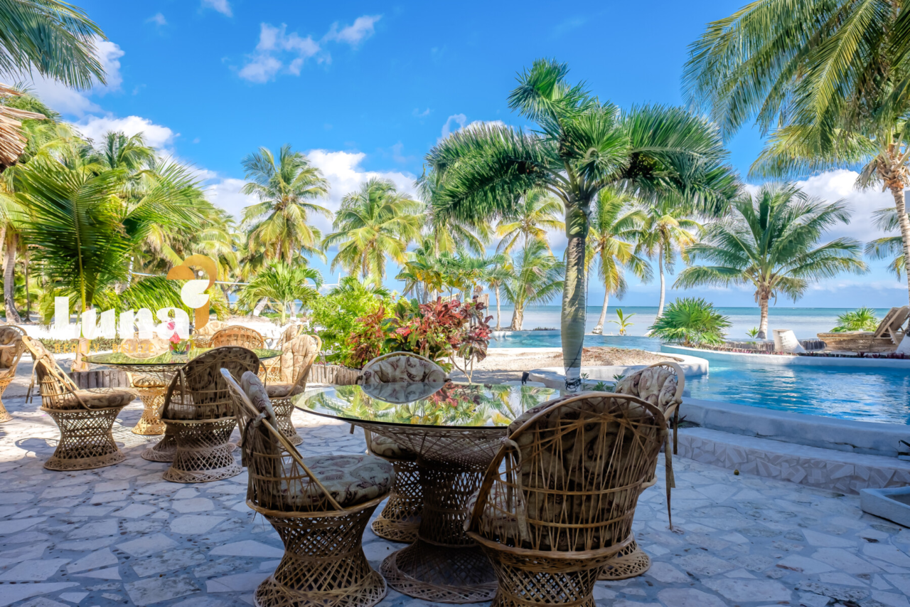View from La Beliza, in Ambergris Caye, Belize. View more Ambergris Caye properties here. View from La Beliza, in Ambergris Caye, Belize. View more Ambergris Caye properties here.