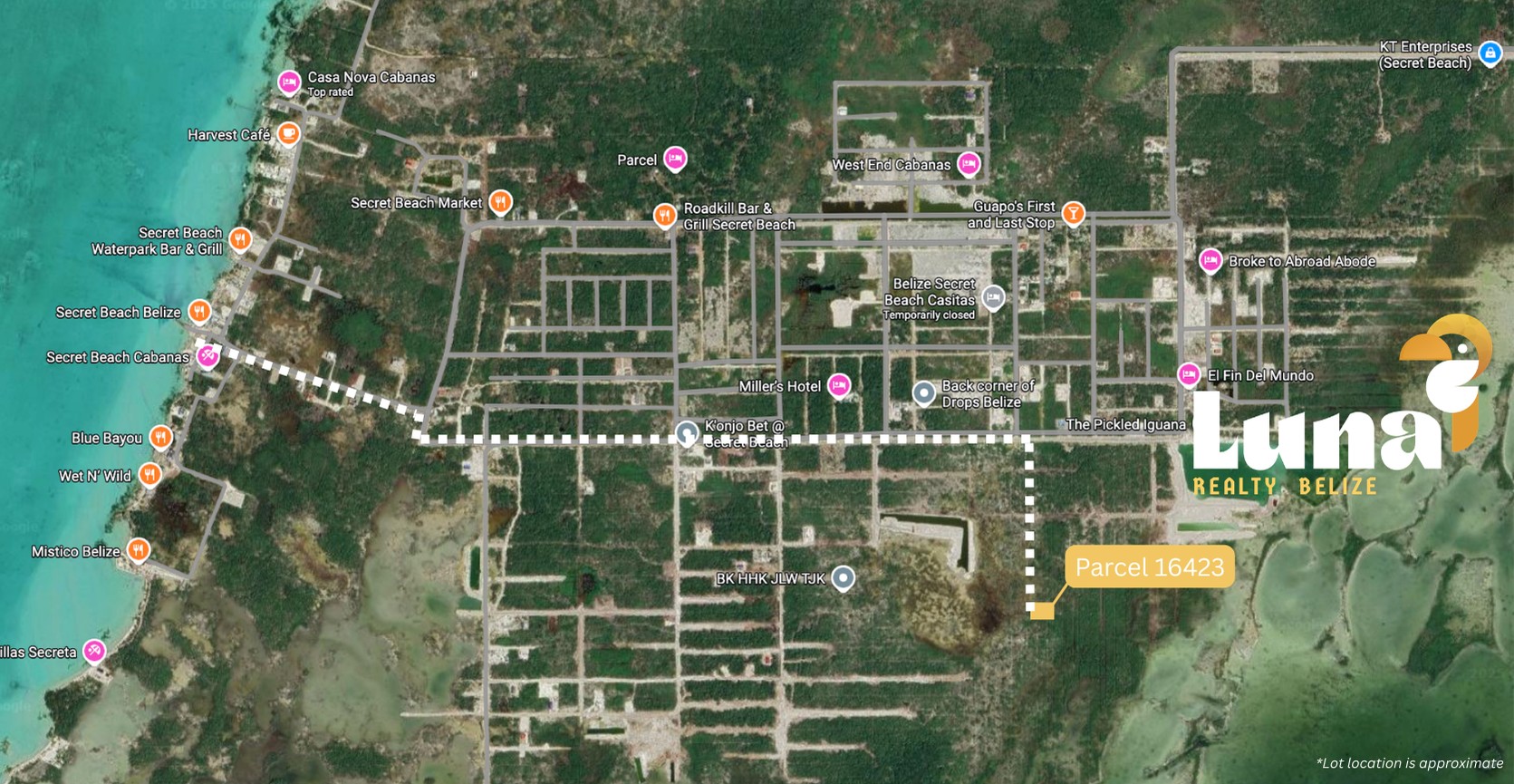 Off-Grid Lot for Sale Near Secret Beach