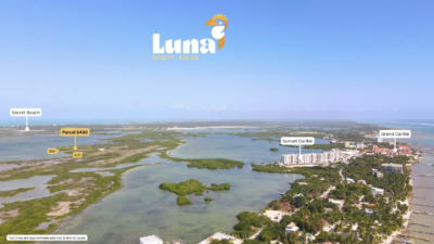 Lot 5430 – West-Facing Lagoon Frontage on Ambergris Caye – 90% Financing!