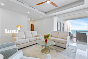 Penthouse for Sale in Belize, - Luxury Living Room