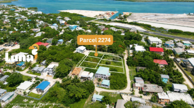 Corner Lot for Sale in San Pablo, Ambergris Caye | Parcel 2274