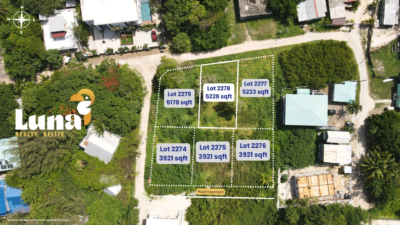 Residential Lot for Sale in San Pablo, Ambergris Caye – Parcel 2278
