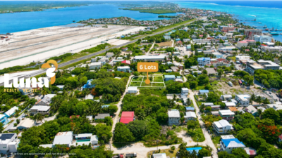 6 Contiguous Lots for Sale in San Pablo, Ambergris Caye