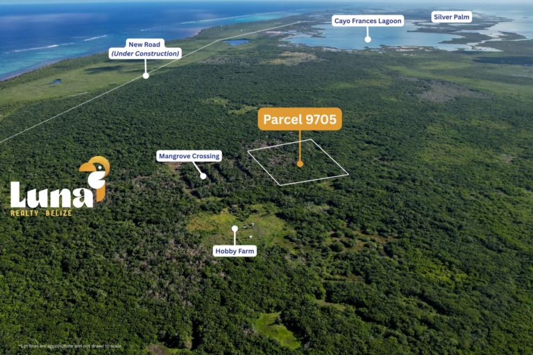 Scenic 10.02-acre parcel in North Ambergris Caye suitable for a private estate or eco-resort
