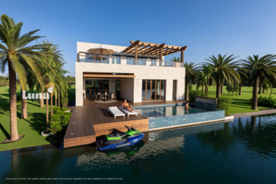 Beautiful Canal-front 4BR/4BA Home at Aruna – Sundara Model