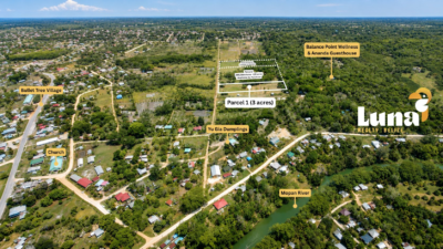 3 Acres for Sale in Bullet Tree Falls, Belize | Flat Land with Expansion Potential – Lot 1
