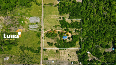 5.5-Acres + Home for Sale in Bullet Tree Falls, Belize – Concrete Home with Views, Solar Power & Fruit Trees