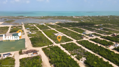 Corner Lot for Sale in West Caye, Secret Beach, Belize – Parcel 14194