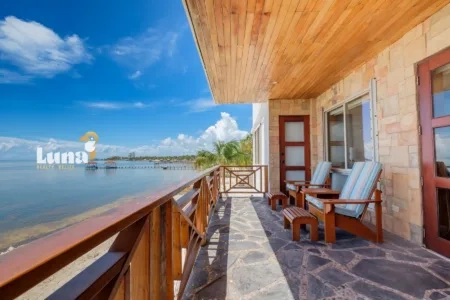 Oceans 23 Unit 3 – Direct Oceanfront 2BR/2BA Corner Condo on Ambergris Caye